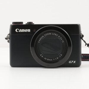 1円～ Canon キヤノン コンパクトデジタルカメラ PowerShot G7 X 8.8-36.8mm 1.8-2.8　【簡易動作確認品】