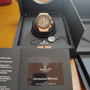 HUBLOT ウブロ ビッグバン 301.PB.131.RX 腕時計 新品おまけ時計付き純正ボックス 付属品含む