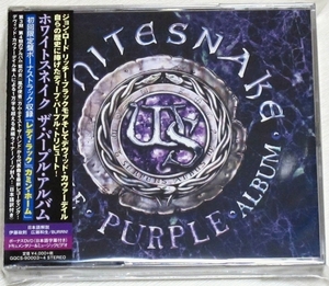 ☆ ホワイトスネイク Whitesnake ザ・パープル・アルバム The Purple Album 初回限定 2枚組 CD + DVD 日本盤 帯付き GQCS-90003-4 新品同様