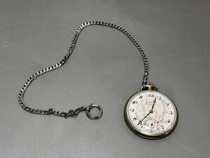 d1664◆ジャンク◆CHRONOMETRE ADOC CH.F.TISSOT&FILS LOCLF ティソ　手巻き懐中時計◆動作品