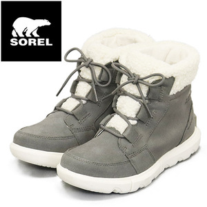 SOREL (ソレル) WMS NL5026 エクスプローラー ネクスト カーニバル ウォータープルーフ 052 QUARRY SEA SALT SRL100 US7-約24.0cm