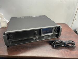 A3537)中古品　QSC デジタルシネマプロセッサ DCP-300 通電確認 （甲2）