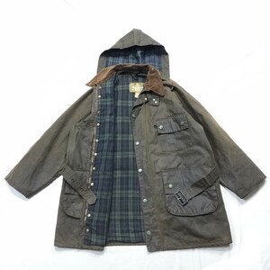 70s BARBOUR SOLWAY ZIPPER c42 ◎Mint　スペシャル　ブラックウォッチ　バブアー　ソルウェイジッパー 1クレスト　　