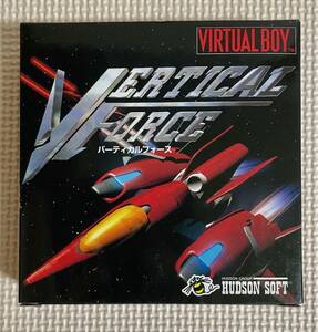 未開封 バーチャルボーイ ソフト バーティカルフォース ハドソン HUDSON virtual boy virtical force new NINTENDO