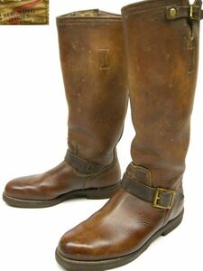 サイズ9D(26.5-27cm)■USED ビンテージ■RED WING/レッドウイング/1968年製ホースハイドHOSE HIDE #3065 エンジニアブーツENGINEER BOOTS