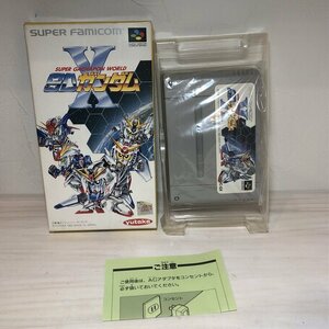 【動作確認済】　SDガンダムX　スーパーファミコン SFC　説明書なし