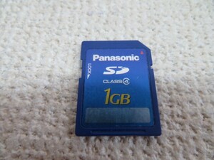 1GB☆Panasonic SDカード RP-SDM01G CLASS4 パナソニック USED 10231①☆！！