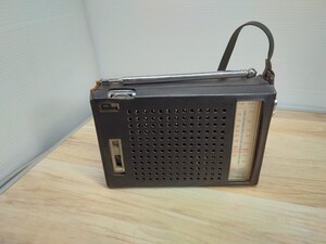 当時物　レトロ　ジャンク　toshiba transistor radio 9M-876F トランジスタラジオ ラジオ　ヴィンテージ　東芝