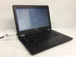 ジャンク/ Dell Latitude E7270 Intel Core i5-6200U メモリ8.19GB SSD180.04GB 【K03738】