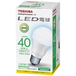 【10個セット】 LED一般電球形 広配光タイプ 40W形相当 昼白色 E26 LDA4N-G-K/40WST-10