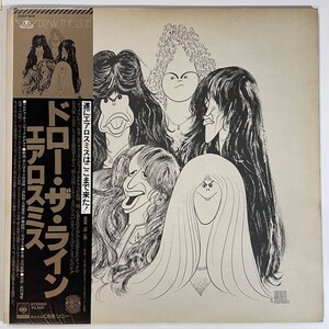 17244 美盤 AEROSMITH/DRAW THE LINE 帯付