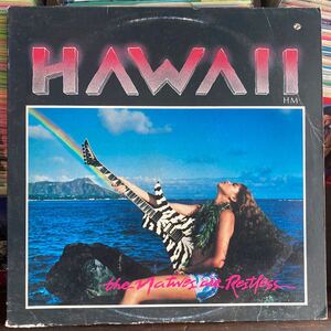 LP US盤 The Natives Are Restless / Hawaii Shockwaves SW-01 HM