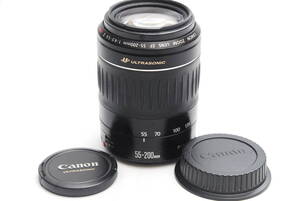 CANON ZOOM LENS EF 55-200mm1:4.5-5.6ⅡUSM (良品） 12-09-14