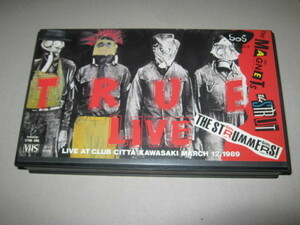 V.A./ SOS VIDEO Ⅳ TRUE-LIVE Live at CLUB CHITTA 川崎 3.12.1989 VHS MAGNETS マグネッツ STRUT ストラット STRUMMERS ストラマーズ