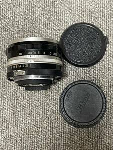 Nikon　Nippon Kogaku NIKKOR-S ５cm　F2　メートル表記