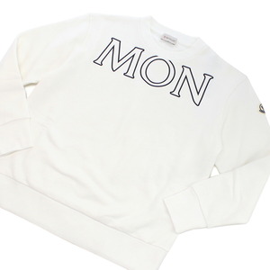 モンクレール MONCLER レディース－スウェット ブランド トップス 8G00029 SWEATSHIRT 809KX 034 ホワイト系 サイズM