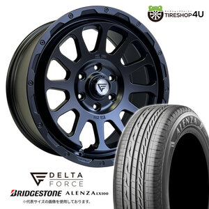 4本セット DELTAFORCE OVAL 20x9.0J 6/139.7 +55 SBK BRIDGESTONE ALENZA LX100 265/60R20 ランドクルーザー 300系 ランクル300