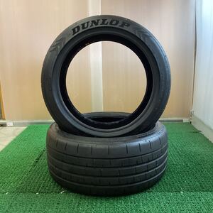 ●3163●夏タイヤ ダンロップ SP SPORT MAXX GT600 255/40R19 100Y 2022年製 中古品2本セット 深溝 フェアレディZ 純正 フロントタイヤ