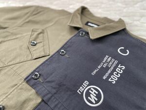 【最終値下】NEIGHBORHOOD★neighborhood★ネイバーフッド★20AW COMBAT/C-SHIRT コンバットシャツ★ジャケット★オリーブドラブ