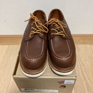 【美品】RED WING Work Oxford レッドウィング ワークオックスフォード ブーツ 8109 マホガニーオロイジナル サイズ10D 28cm 2019年 USA製