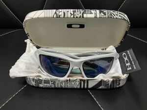 極美品 OAKLEY オークリー 9134-07 SCALPEL スカルペル サングラス アイウェア メガネ スポーティ POLARIZED 偏光レンズ USA製 シルバー