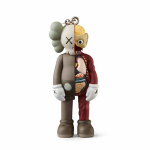 ★レア！未使用/未開封 メディコム MEDICOM TOY カウズ コンパニオン KAWS COMPANION (FLAYED) /COMPANION KEYHOLDER BROWN 2体セット★