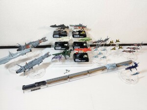 松本零士作品 まとめ売り 宇宙戦艦ヤマト 銀河鉄道999 フィギュア メカニカルコレクション コスモフリートコレクション