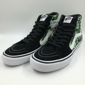 【中古】VANS×Supreme 2018SS SK8-Hi Skull Pike サイズ：27cm シュプリーム バンズ グリーン スケハイ[240024445783]