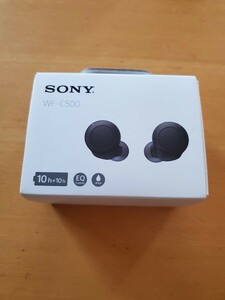 SONY ワイヤレスステレオヘッドブラック★WF-C500★通学通勤リモート授業iPhoneiPodAndroid対応