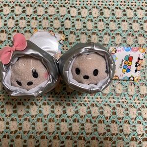 ◆保管品　ミッキーマウス＆ミニーマウス　ツムツム　TSUM TSUM　ぬいぐるみ　ミニ(S) 　宇宙服　ディズニー　Disney