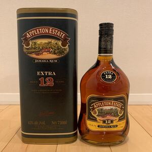 同梱可能 アプルトン エステート 12年 750ml 43% 箱付き ジャマイカ ラム 旧ボトル オールド ヴィンテージ Appleton Estate EXTRA 古酒