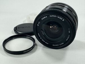 【現状品】 SIGMA SUPER-WIDEⅡ 24m f2.8ミノルタαマウント用