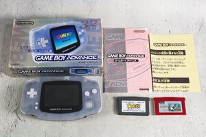 動作確認済み ジャンク品 GAME BOY ADVANCE ゲームボーイアドバンス AGB-001 箱付き 説明欄必読