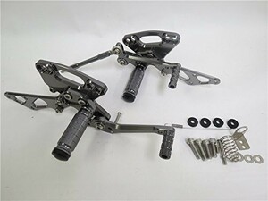 ニンジャ1000 Z1000 2011-2016 ABS 調整式 バックステップセット CNC 灰【st-z1000-11b】