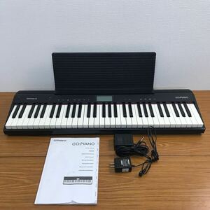 〈DK144〉Roland ローランド　GO PIANO GO-61P キーボード 電子ピアノ
