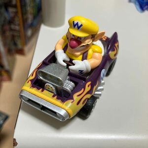 スーパーマリオ プルバックカー ワリオ　マリオカート ミニカー