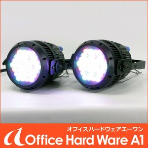 ライブギア LiZ4 2灯セット / 4色フルカラー LEDズームバーライト / プラダンケース付【中古 動作品、一部訳あり】舞台 ステージ 照明 #S2