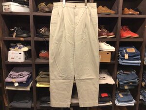 ビックサイズ NAUTICA 2-TUCK CHINO PANTS SIZE 36 ノーティカ ツータック チノパン