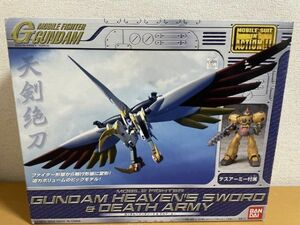 【中古美品】MIAデビルガンダム四天王！ヘブンズソード & デスアーミー　バンダイ　モビルスーツ　イン　アクション