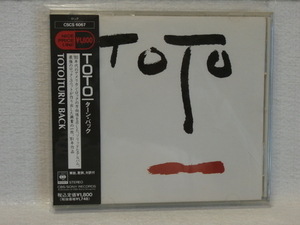 TOTO　/　ターン・バック　　帯付　　国内正規セル版