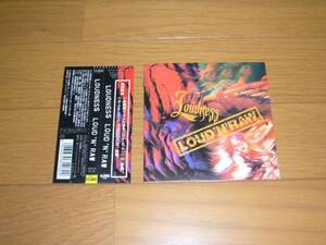 国内盤　帯付　LOUDNESS　/LOUD’N’RAW　初回ボーナス1曲