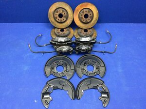 スバル GRB インプレッサ STi Brembo 4POT 2POT PCD114.3 キャリパー ローター セット 1台分　　 　　2401090　2N1-1 哲