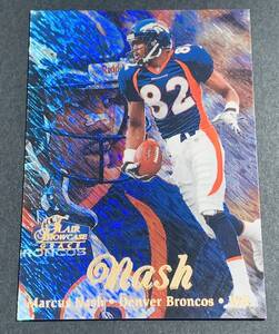 1998 Fleer Flair Showcase Marcus Nash Row 1 Broncos NFL ブロンコス　カード