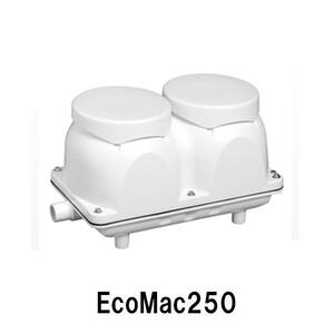 フジクリーン工業(マルカ)エアーポンプ EcoMac250 　送料無料 但、一部地域除 代引/同梱不可