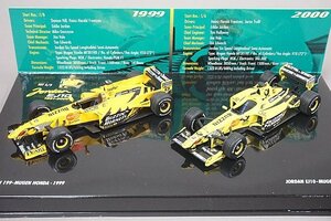 ミニチャンプス PMA 1/43 ジョーダン 199 無限 ホンダ 1999 / ジョーダン EJ10 無限 ホンダ 2000 2台セット 402109900