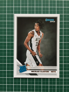 ★PANINI 2019-20 NBA DONRUSS #229 NICOLAS CLAXTON［BROOKLYN NETS］ベースカード ルーキー RC 2020★