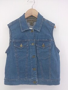 ◇ JONES JEANS キッズ 子供服 デニム ベスト サイズ 4P ブルー レディース メンズ P