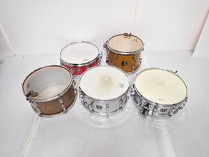 ドラム 5点セット MURAYAMA DRUM タム/TAMA スネアｘ2/ZEN-ON スネア/GRETSCH タム ★ 708CE-1