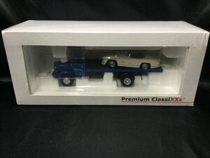 ★ミニカー Premium ClassiXXs 【 1/43 メルセデスベンツ L3500 フラットボード MB 300SL 搭載 】 京商