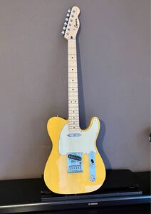 Squier by Fender スクワイヤー エレキギター Squier Sonic Telecaster, Maple Fingerboard, Black Pickguard, Butterscotch Blonde 